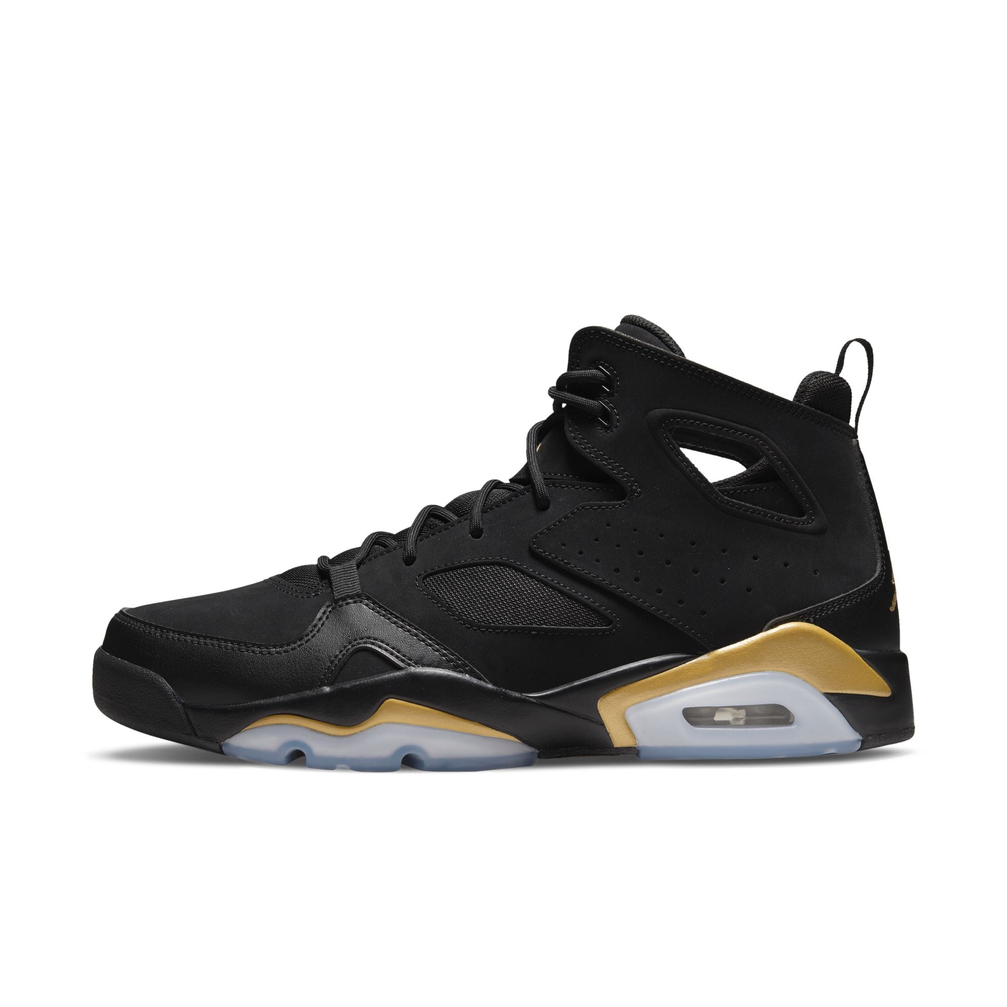 MENS JORDAN FLIGHT CLUB '91 (BLACK/METALLIC GOLD)