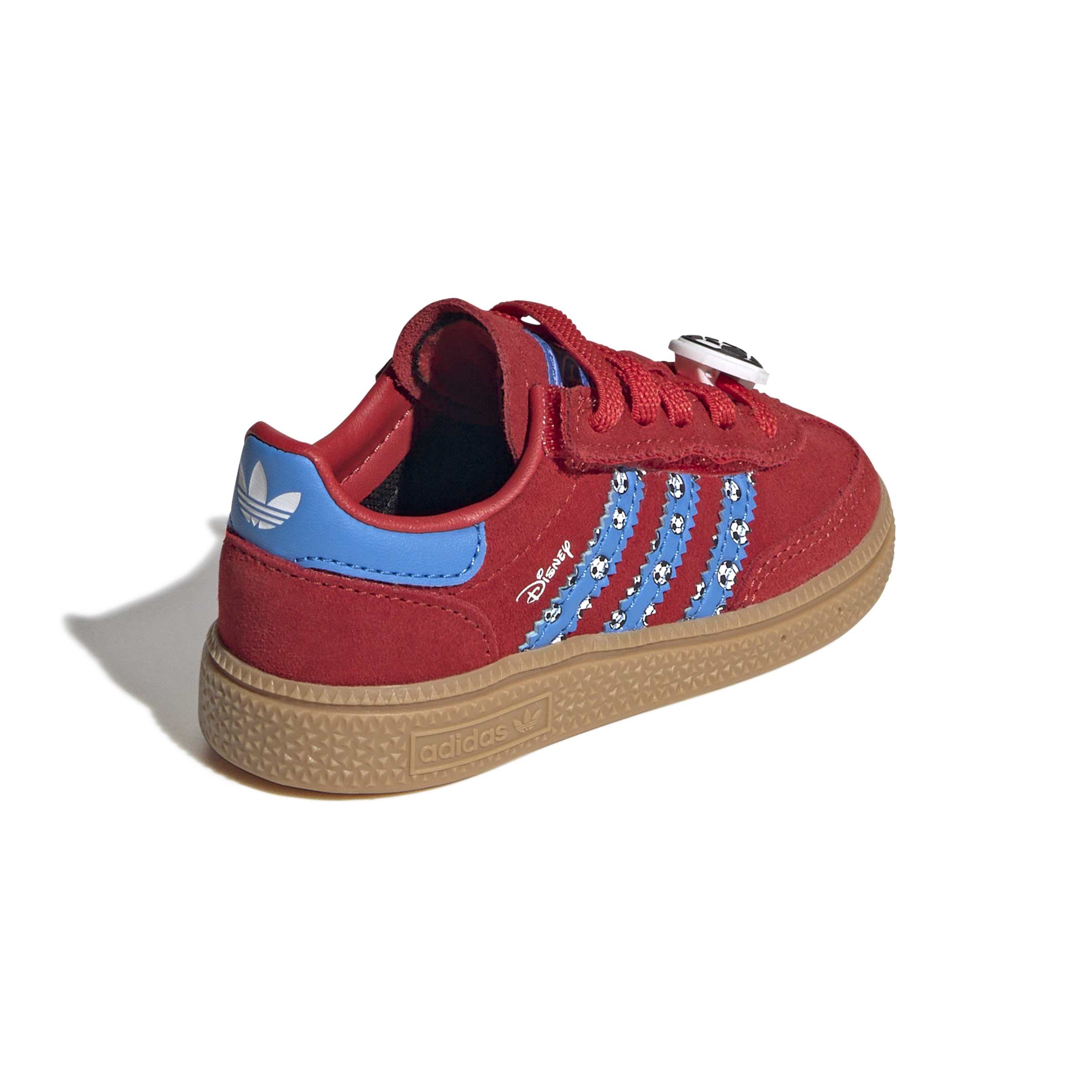 KIDS ADIDAS DISNEY X HANDBALL SPEZIAL CF EL I (RED LUCID/RAY BLUE)
