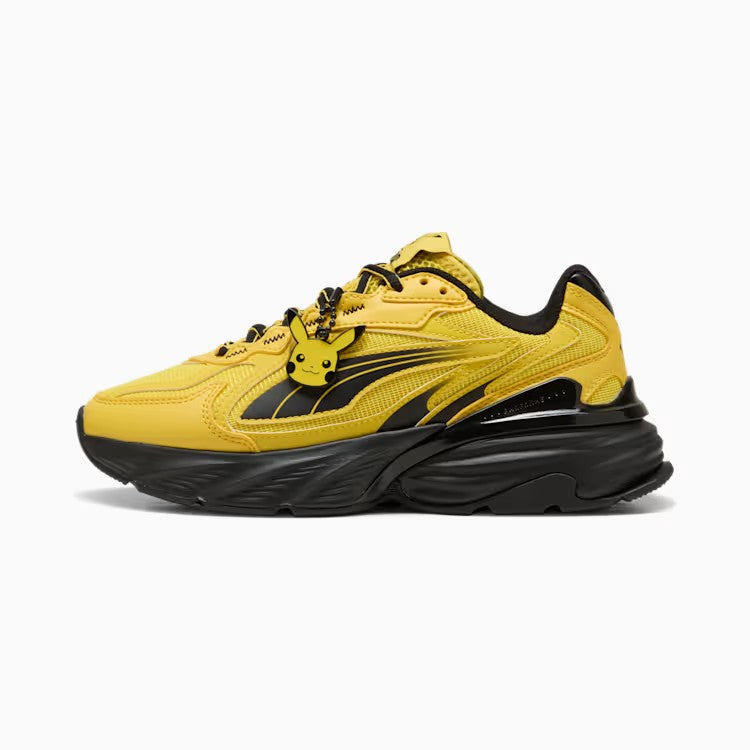 KIDS PUMA X POKÉMON FADE PIKACHU JR (ENERGIZING YELLOW-PUMA BLACK)