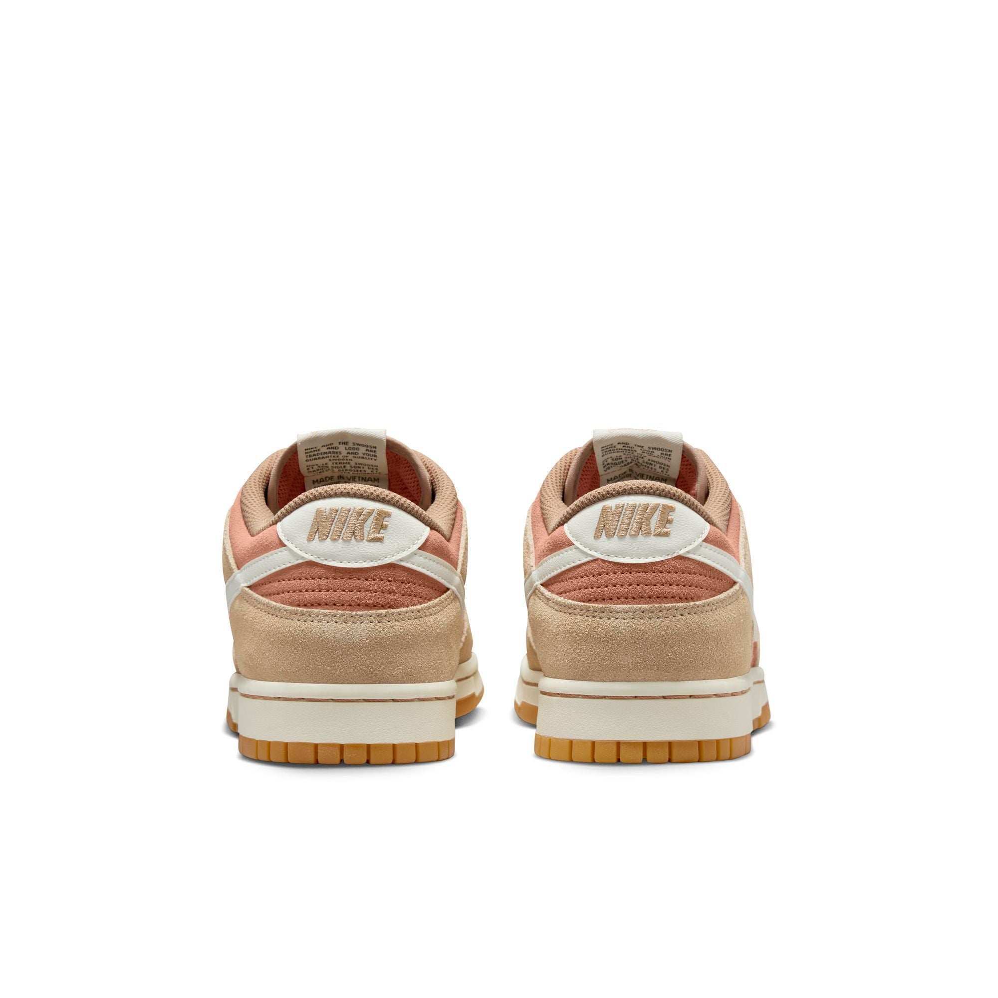 MENS NIKE DUNK LOW RETRO SE (HEMP/PALE IVORY/TERRA BLUSH)