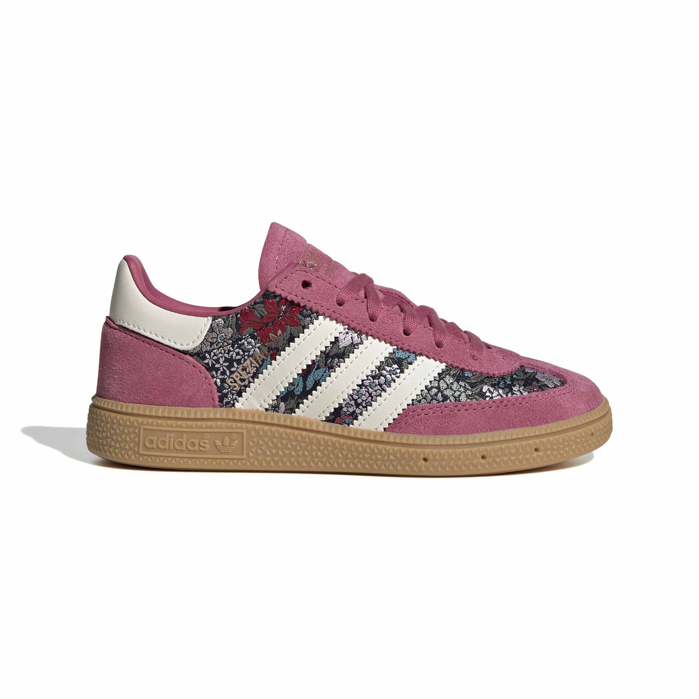 KIDS ADIDAS LIBERTY LONDON HANDBALL SPEZIAL LACE PS (EQUIPMENT RED / CREAM WHITE / GUM)