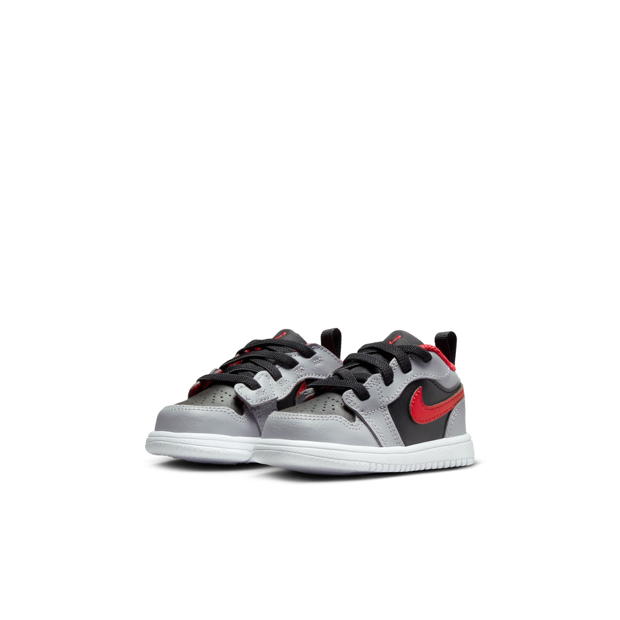 KIDS JORDAN 1 LOW ALT TD (BLACK/FIRE RED)