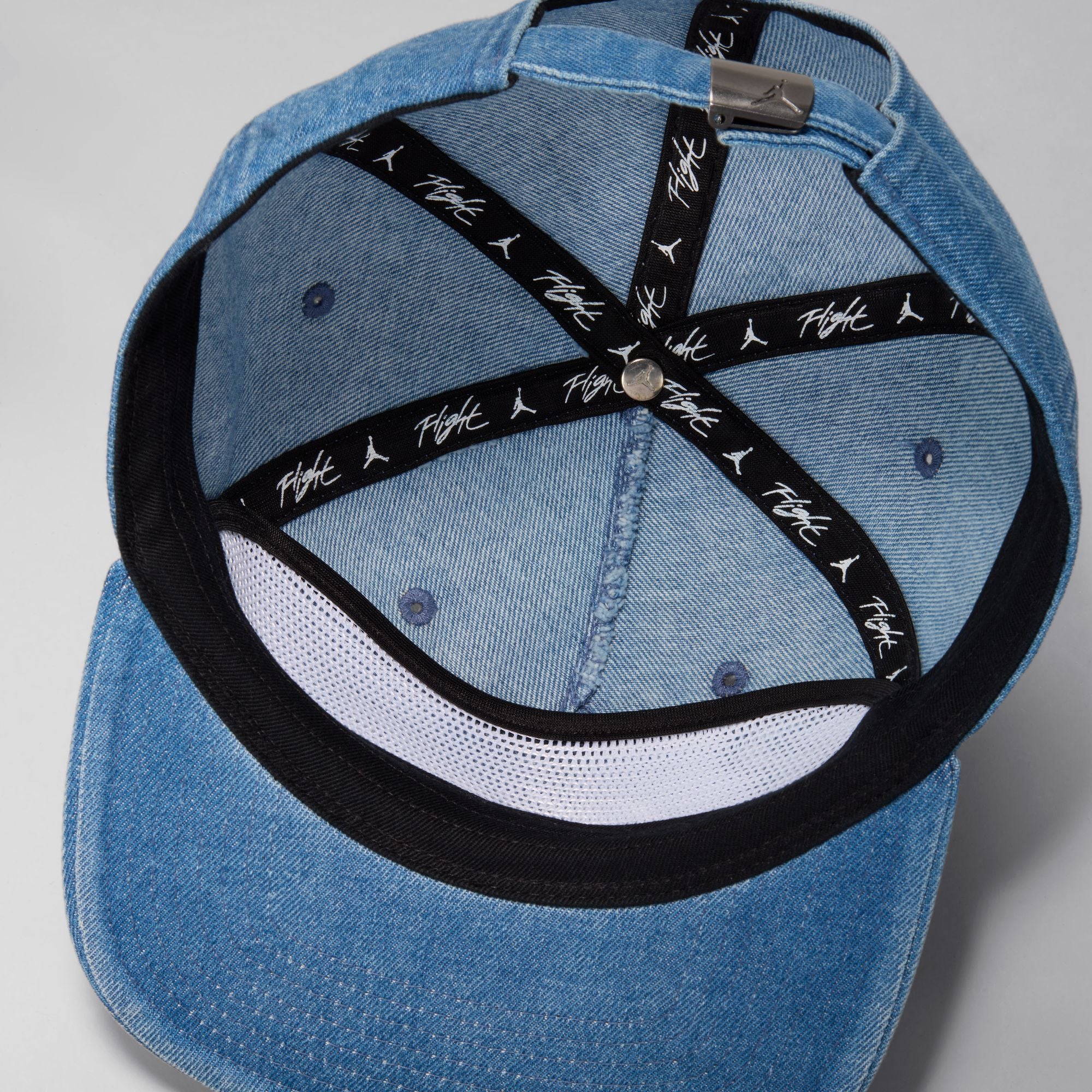 JORDAN PRO Unstructured 5-Panel Hat (BLUE GREY/WHITE)