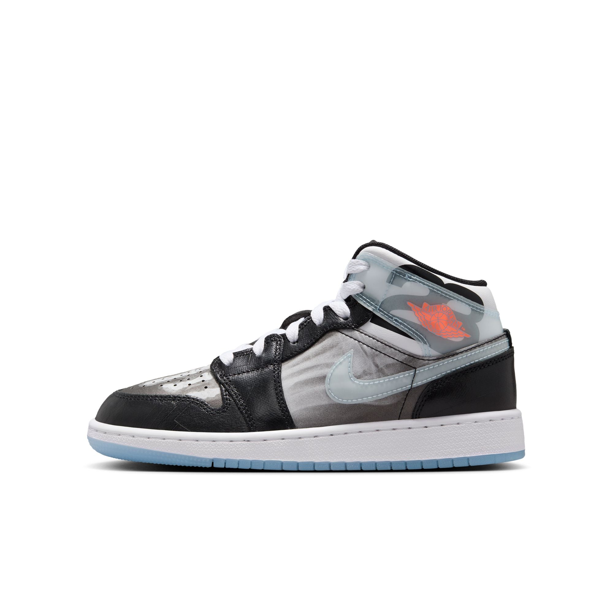 KIDS AIR JORDAN 1 MID SE SS GS (X-RAY)