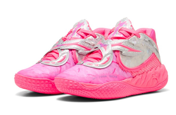 KIDS PUMA X LAMELO BALL MB.05 WORLD TOUR JR (SUN STRUCK/PURE MAGENTA)