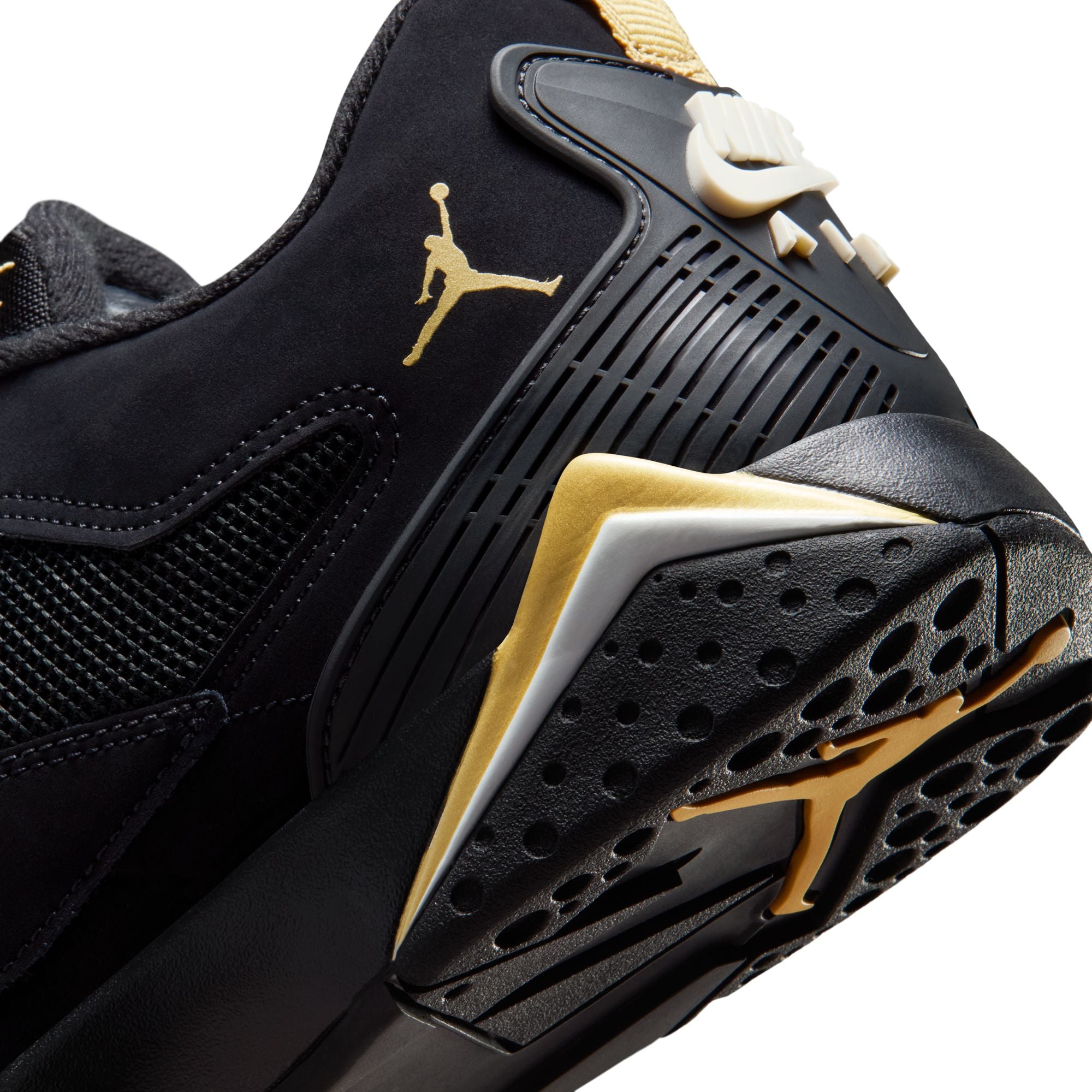 MENS JORDAN MVP 92 (BLACK/METALLIC GOLD/SAIL)