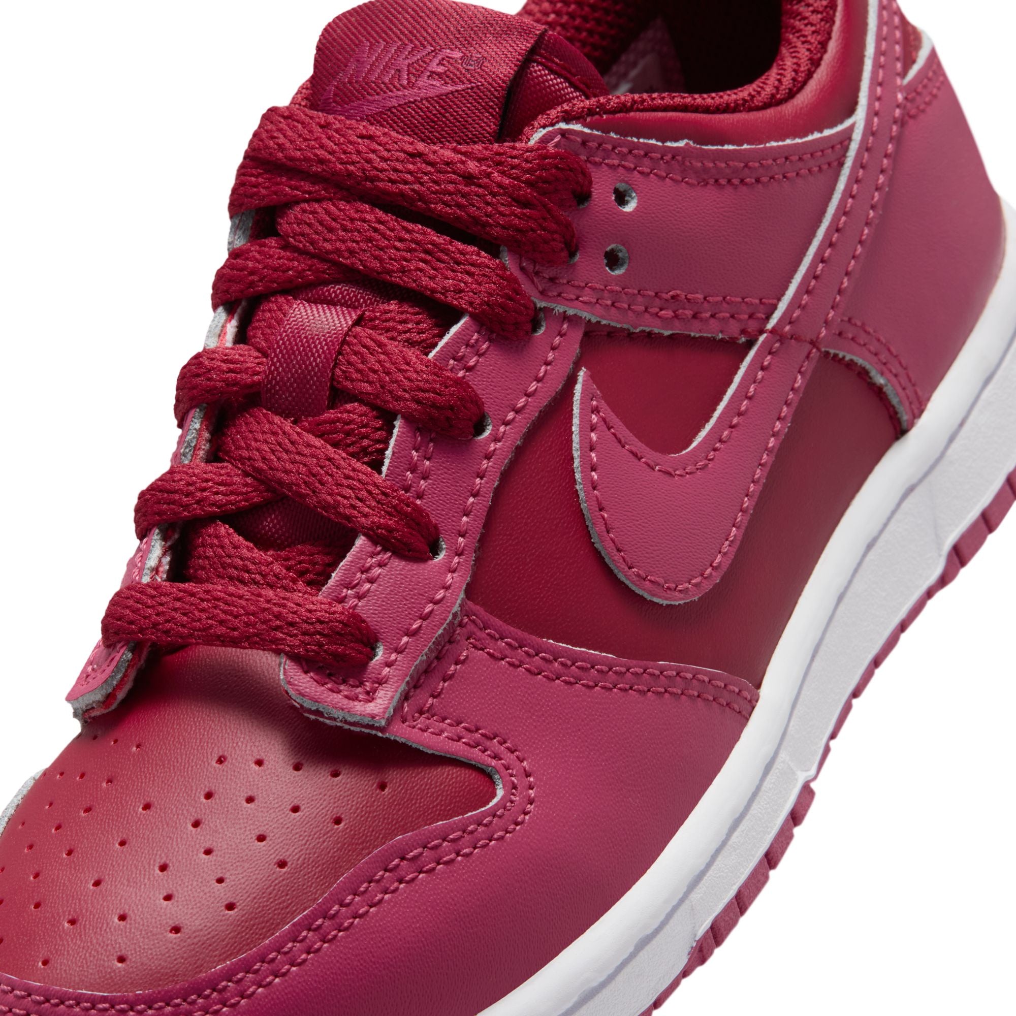 KIDS NIKE DUNK LOW PSE (TEAM RED/SWEET BEET/WHITE)