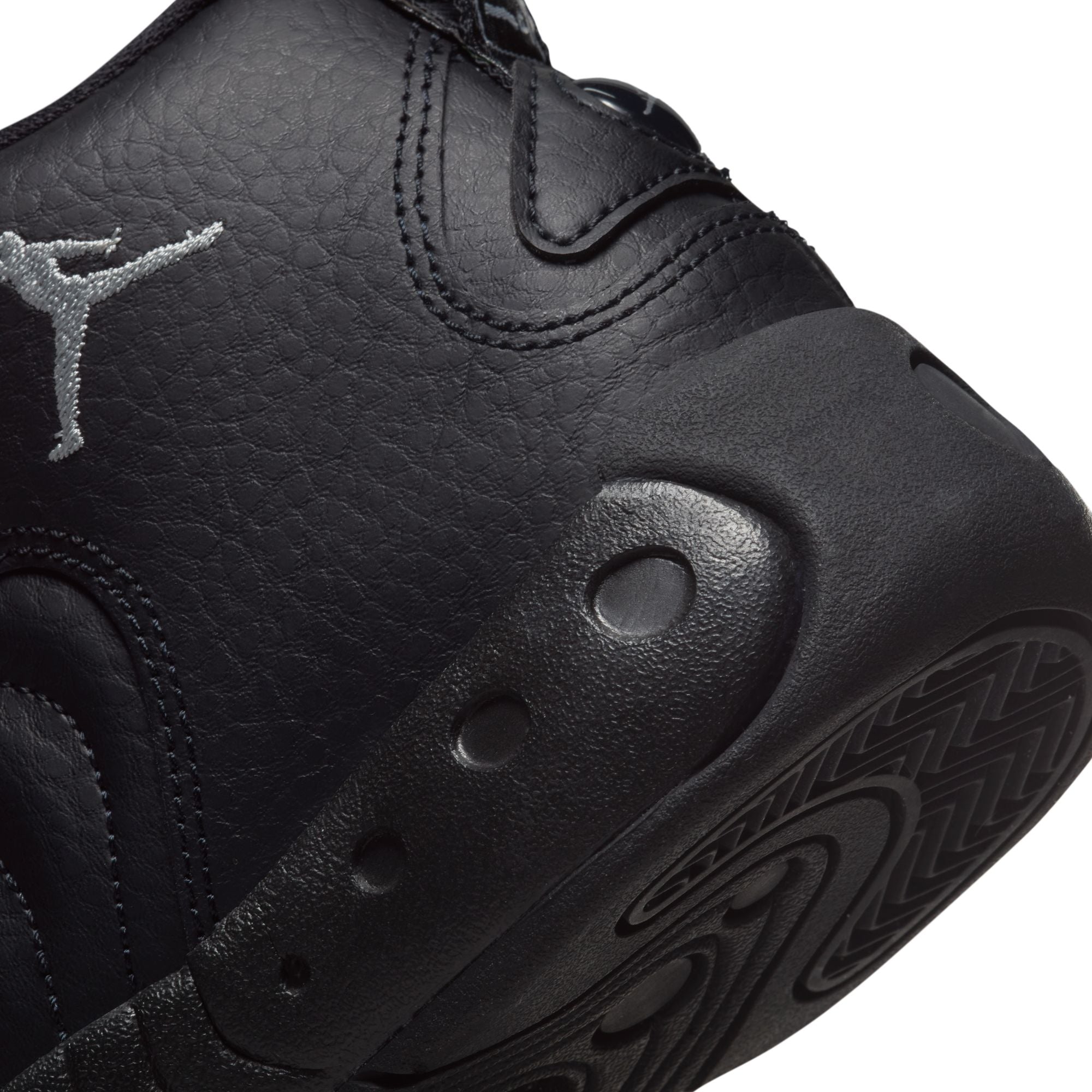 KIDS JORDAN JUMPMAN PRO GS (BLACK/WHITE/METALLIC SILVER)