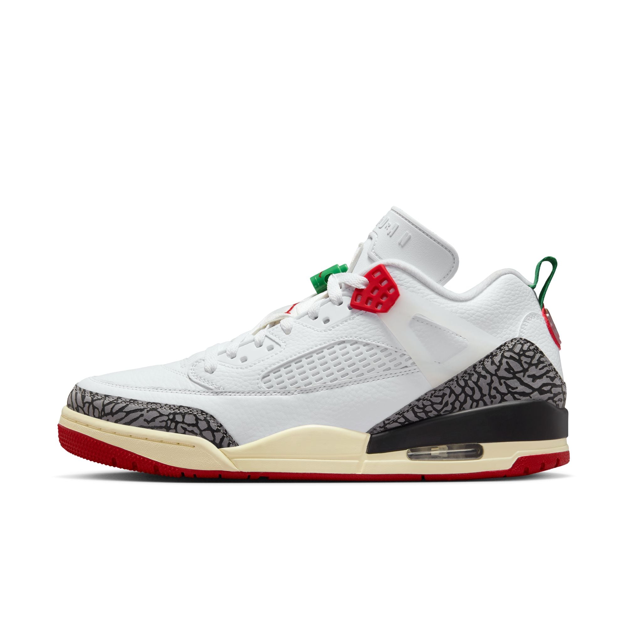 MENS JORDAN SPIZIKE LOW SE (WHITE/VARSITY RED/BLACK/SAIL)