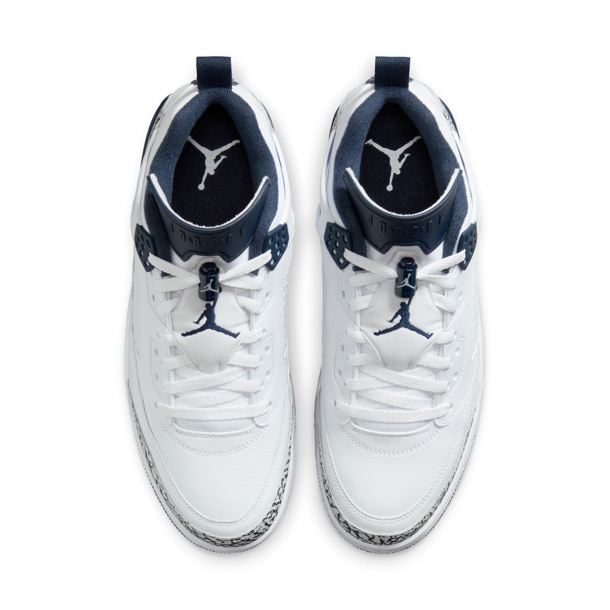 MENS JORDAN SPIZIKE LOW (WHITE/OBSIDIAN)