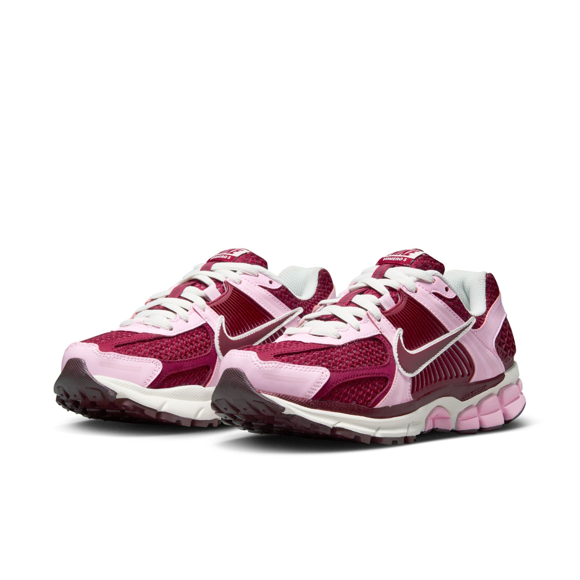 WOMENS NIKE NIKE ZOOM VOMERO 5 (PINK FOAM /TEAM RED)