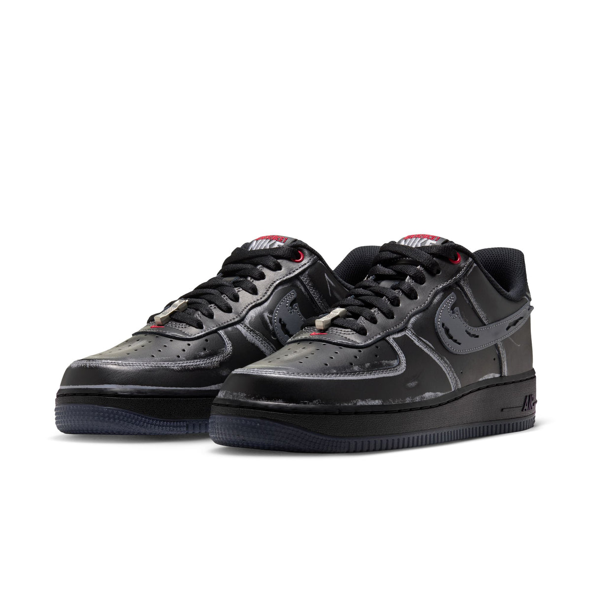 MENS NIKE AIR FORCE 1 '07 (GHOSTFACE BLACK)