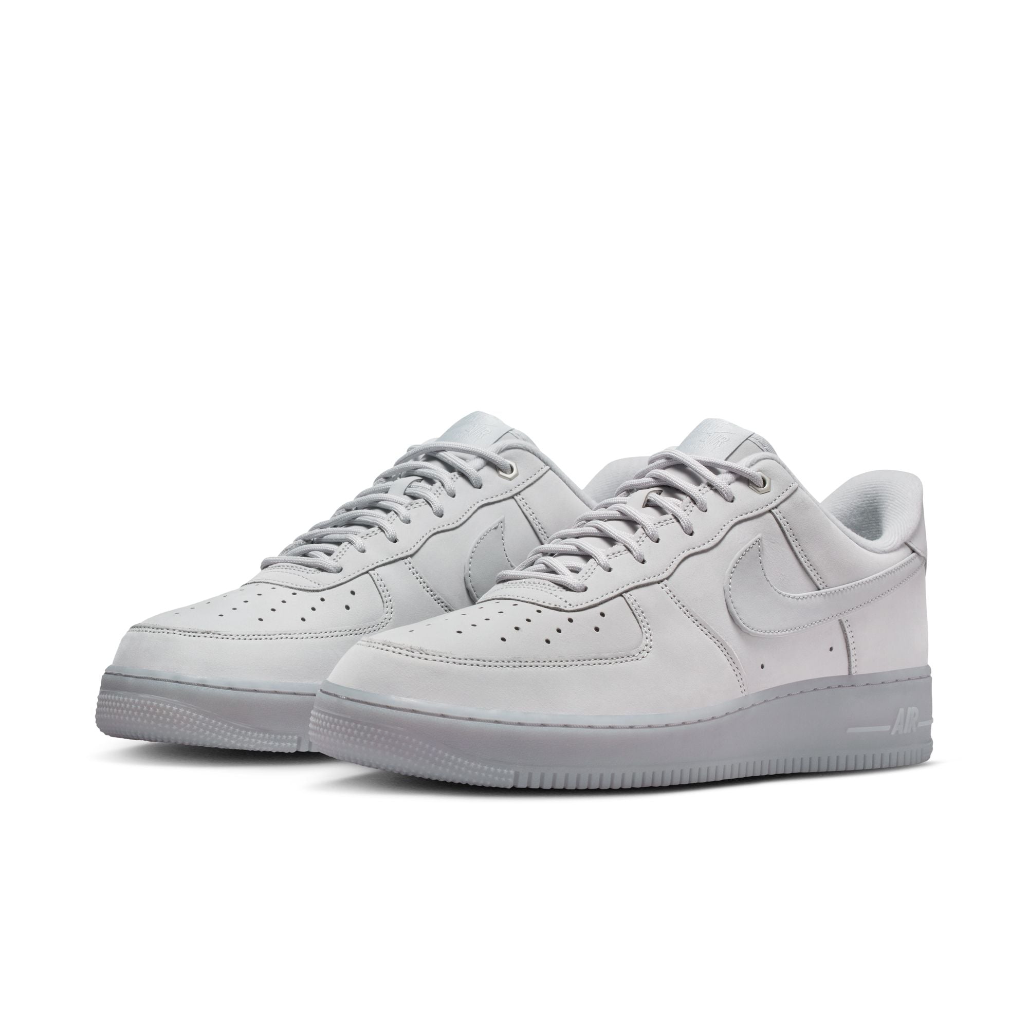 MENS NIKE AIR FORCE 1 '07 WB (WOLF GREY NUBUCK)