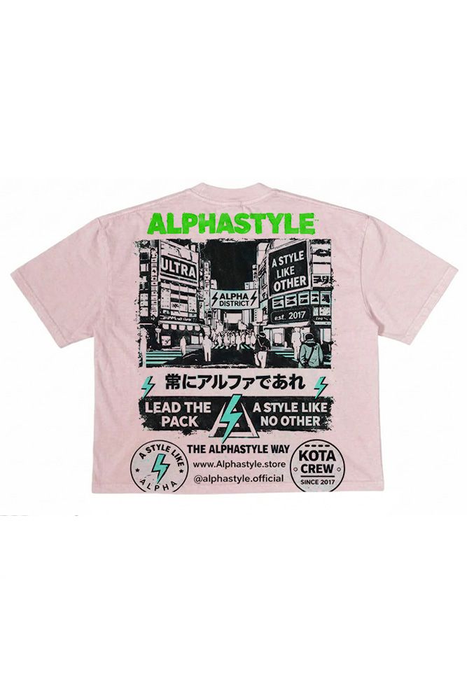 MENS ALPHA STYLE MANOD SHIRT (PINK)