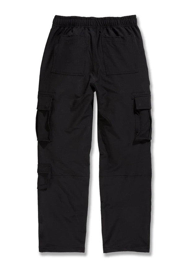 MENS JORDAN CRAIG LOCAL DEALER WINDBREAKER CARGO PANT (BLACK)