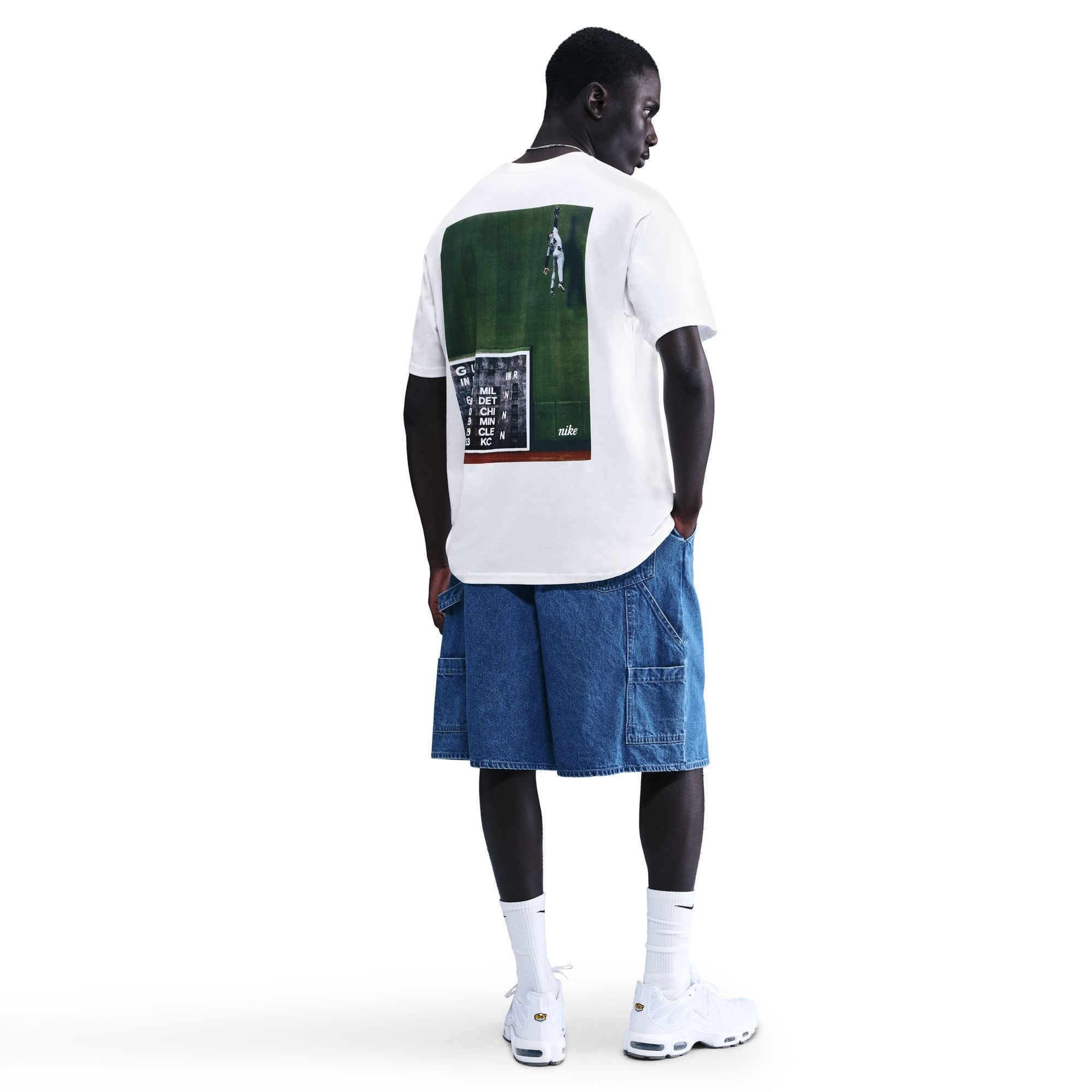 MENS NIKE SPORTSWEAR MAX90 KEN GRIFFEY JR. T-SHIRT (WHITE)