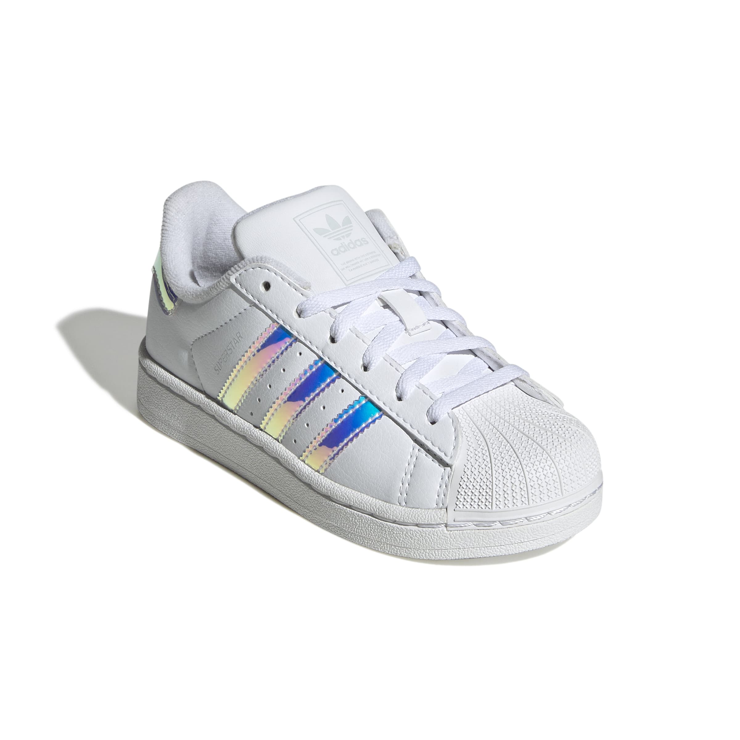 KIDS ADIDAS SUPERSTAR II C (CLOUD WHITE / SUPPLIER COLOUR / HALO BLUE)