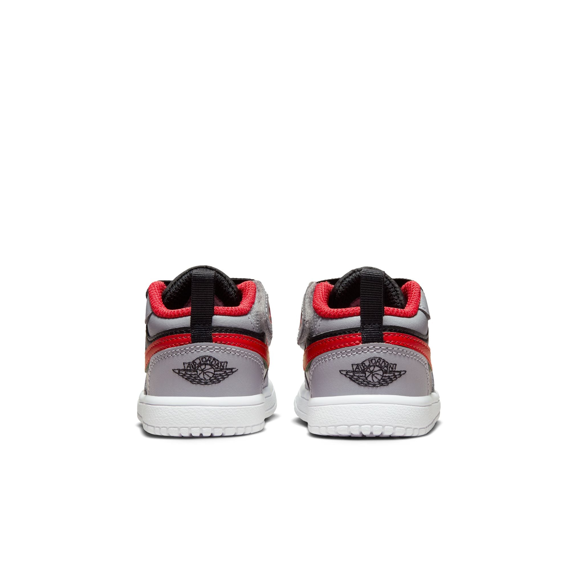 KIDS JORDAN 1 LOW ALT TD (BLACK/FIRE RED)