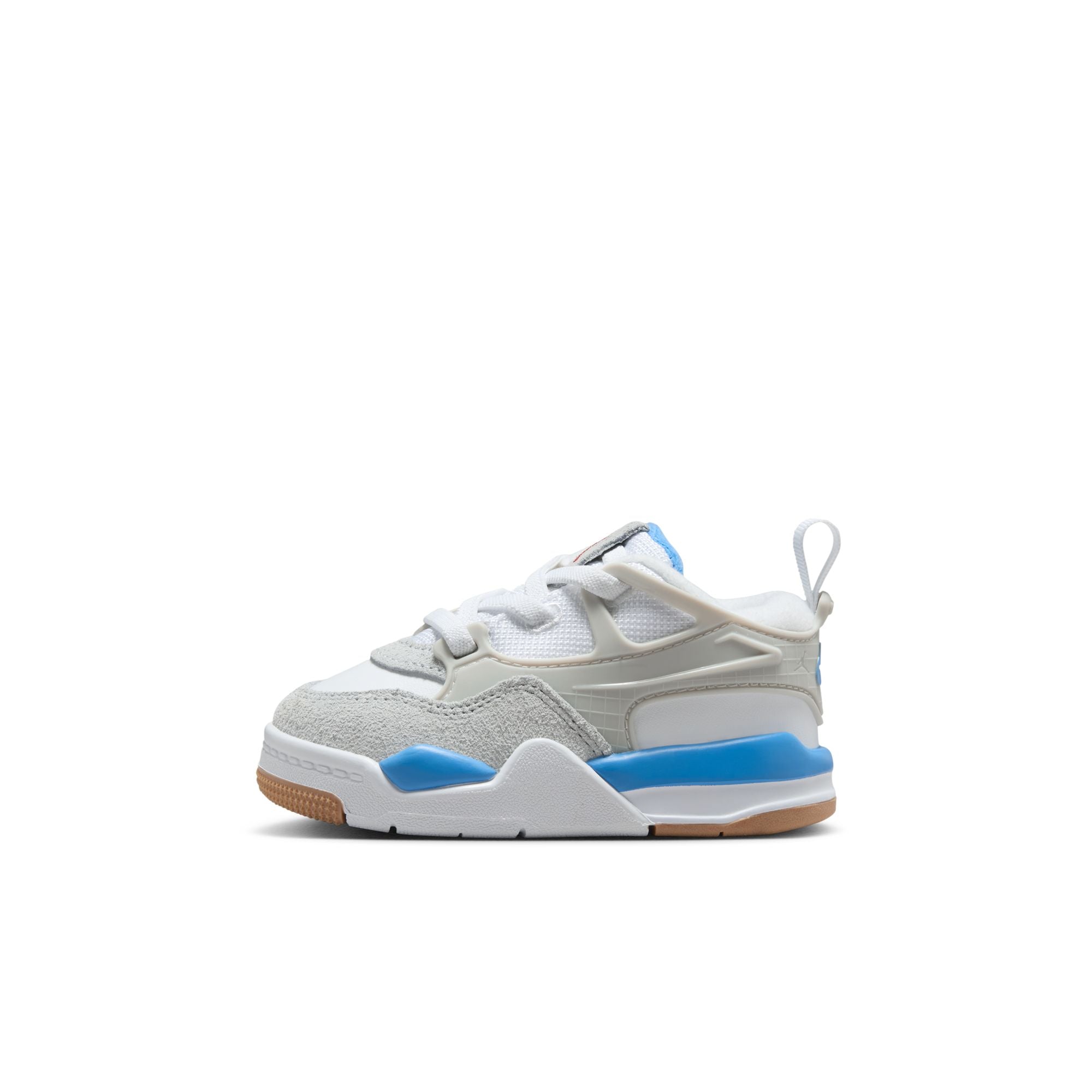 KIDS JORDAN 4 RM TD (WHITE/NEUTRAL GREY)
