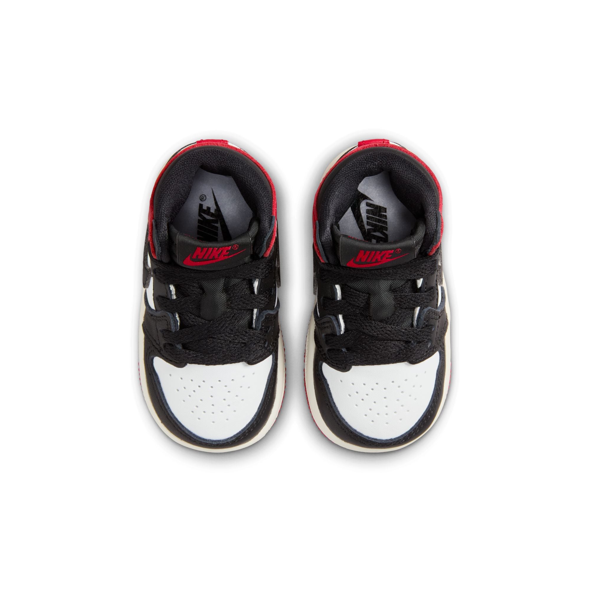 KIDS JORDAN 1 RETRO HIGH OG TD (BLACK TOE REIMAGINED)