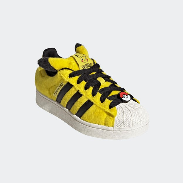KIDS POKÉMON X ADIDAS SUPERSTAR II J PIKACHU (YWLLOW/BLACK)