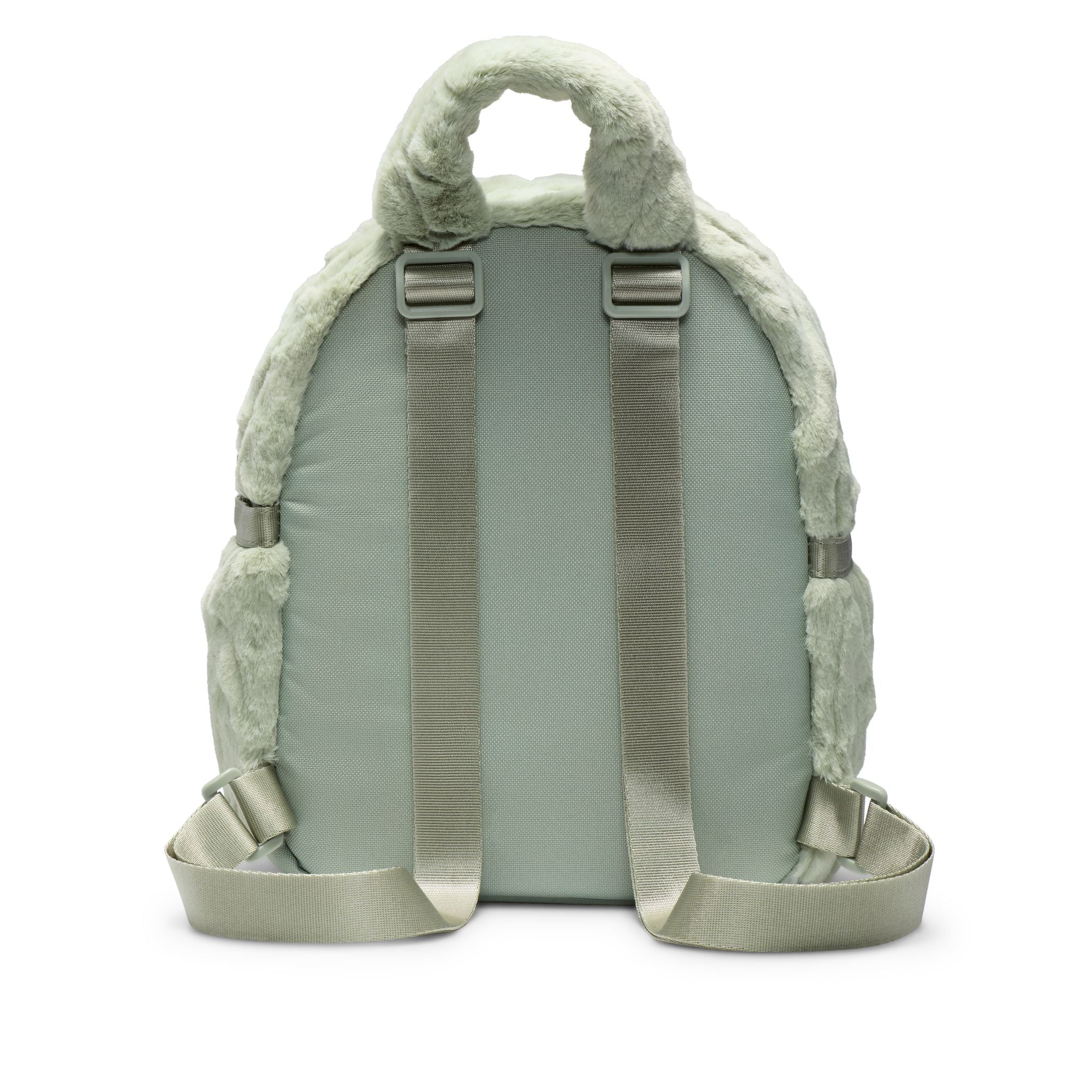 NIKE SPORTSWEAR FAUX FUR MINI BACKPACK (JADE HORIZON)