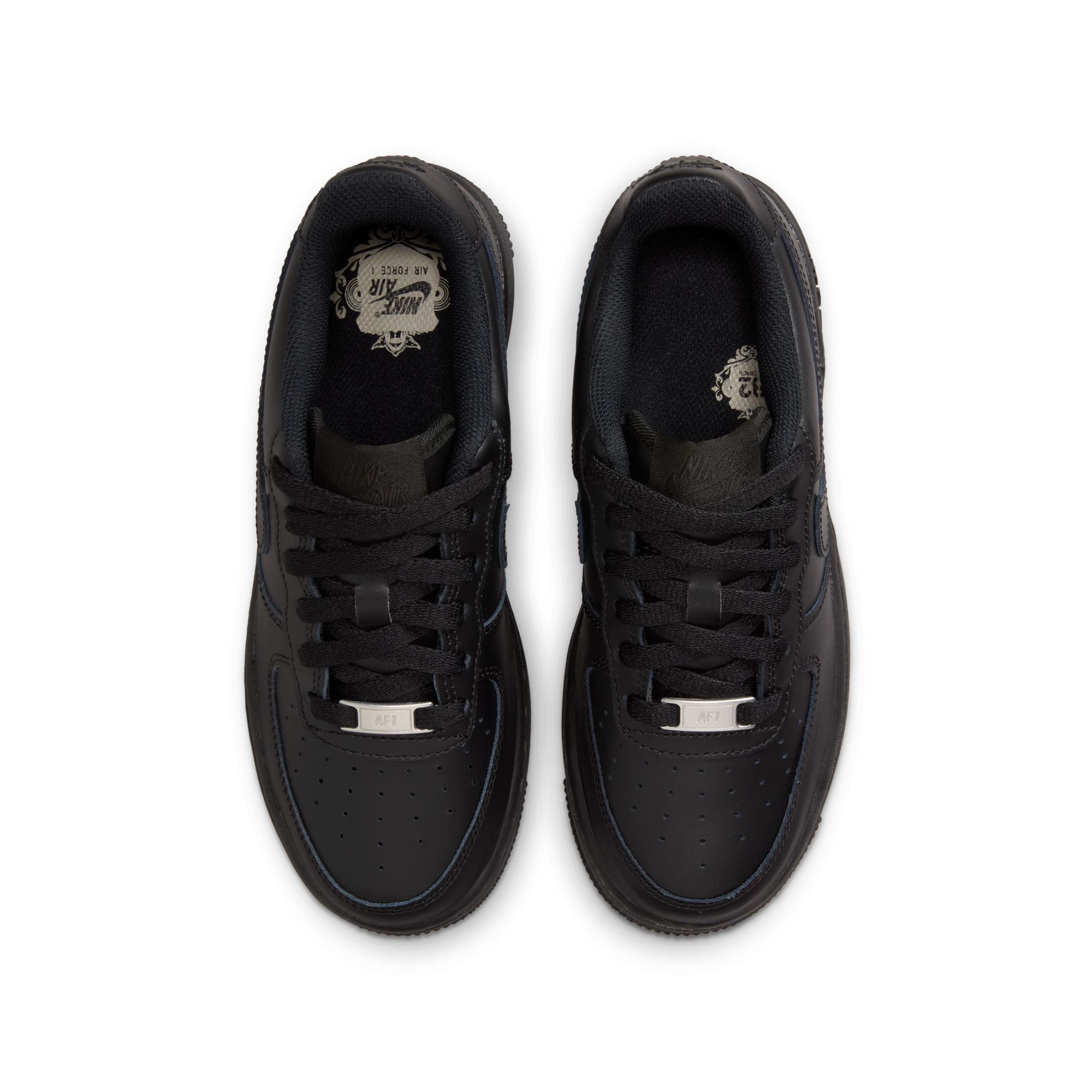 KIDS NIKE AIR FORCE 1 LE GS (BLACK)