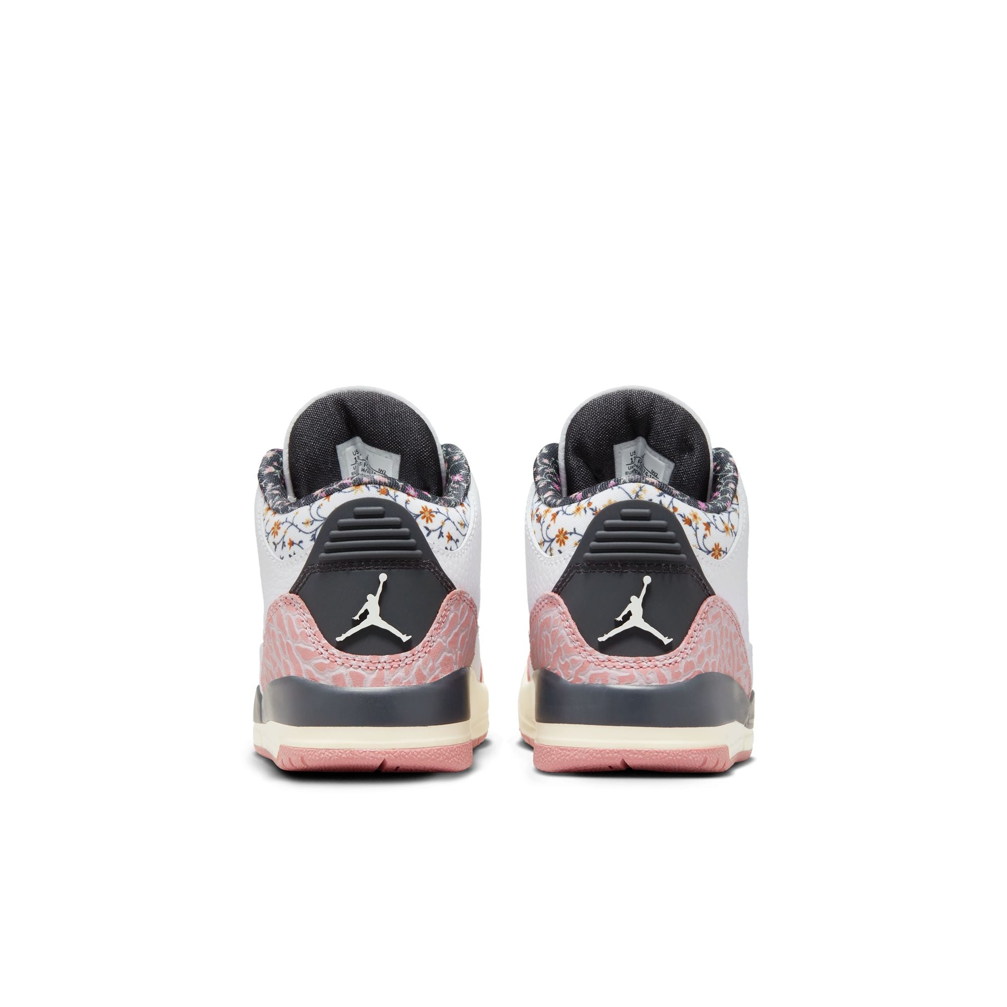 KIDS AIR JORDAN 3 RETRO PS (RED STARDUST)