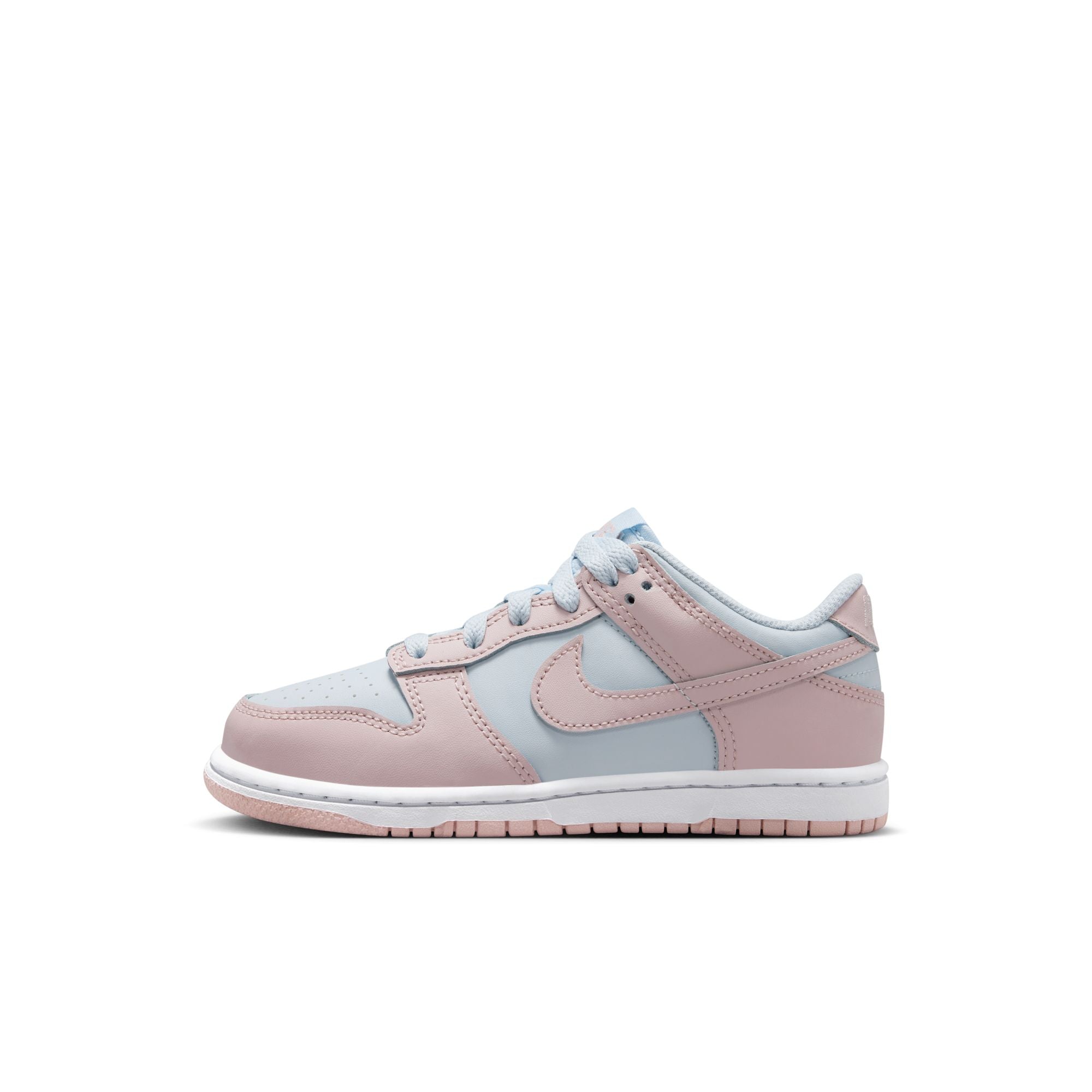 KIDS NIKE DUNK LOW PSE (AURA/SILT RED/WHITE)