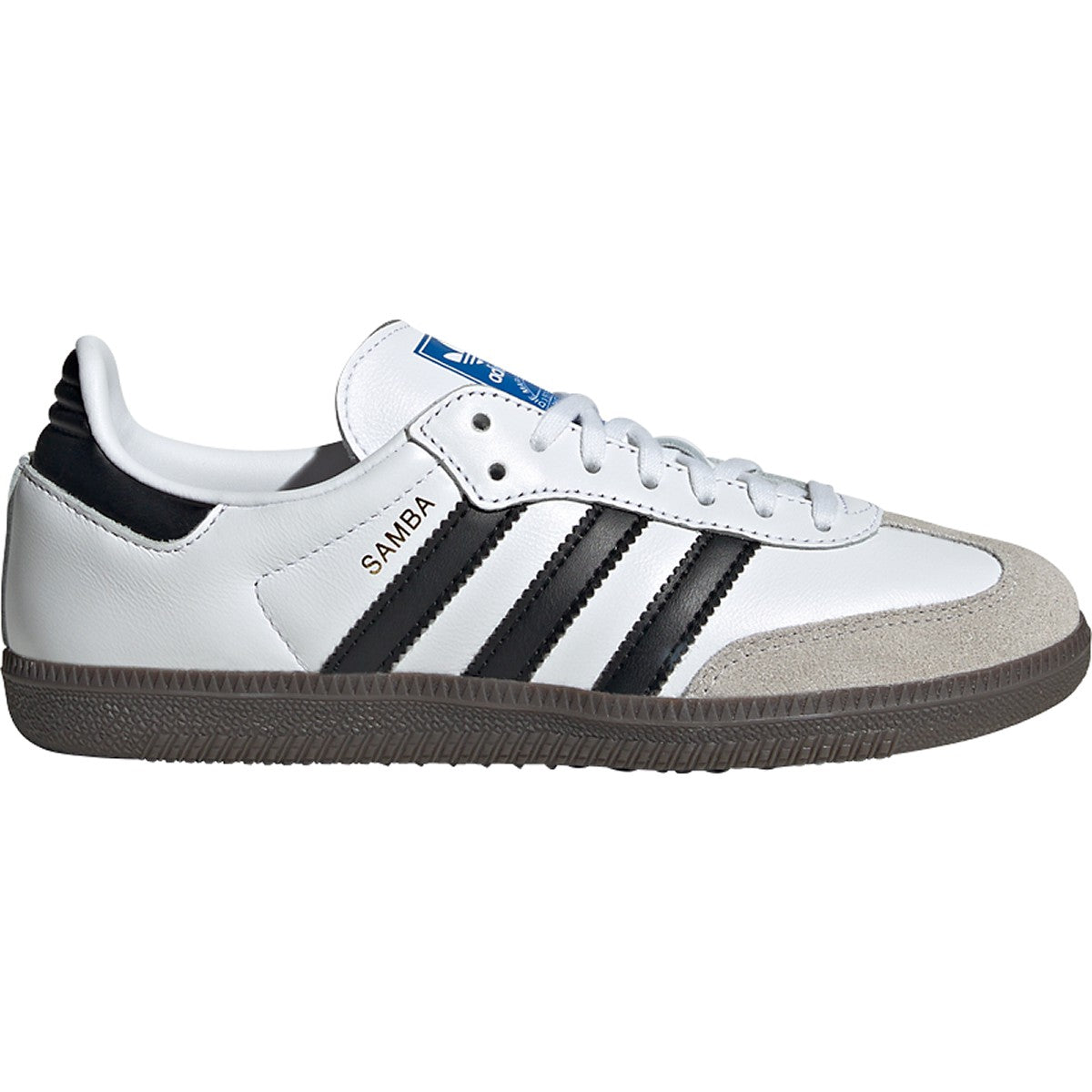 KIDS ADIDAS SAMBA OG J (CLOUD WHITE/CORE BLACK)