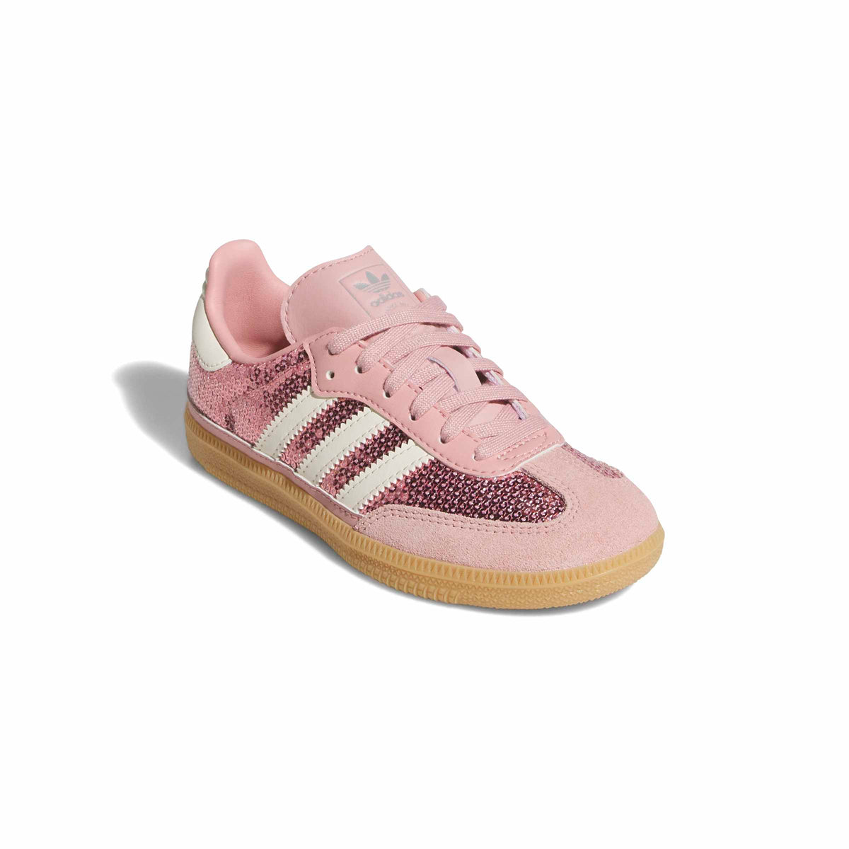KIDS ADIDAS SAMBA SEQUIN C (WONDER MAUVE/PINK)