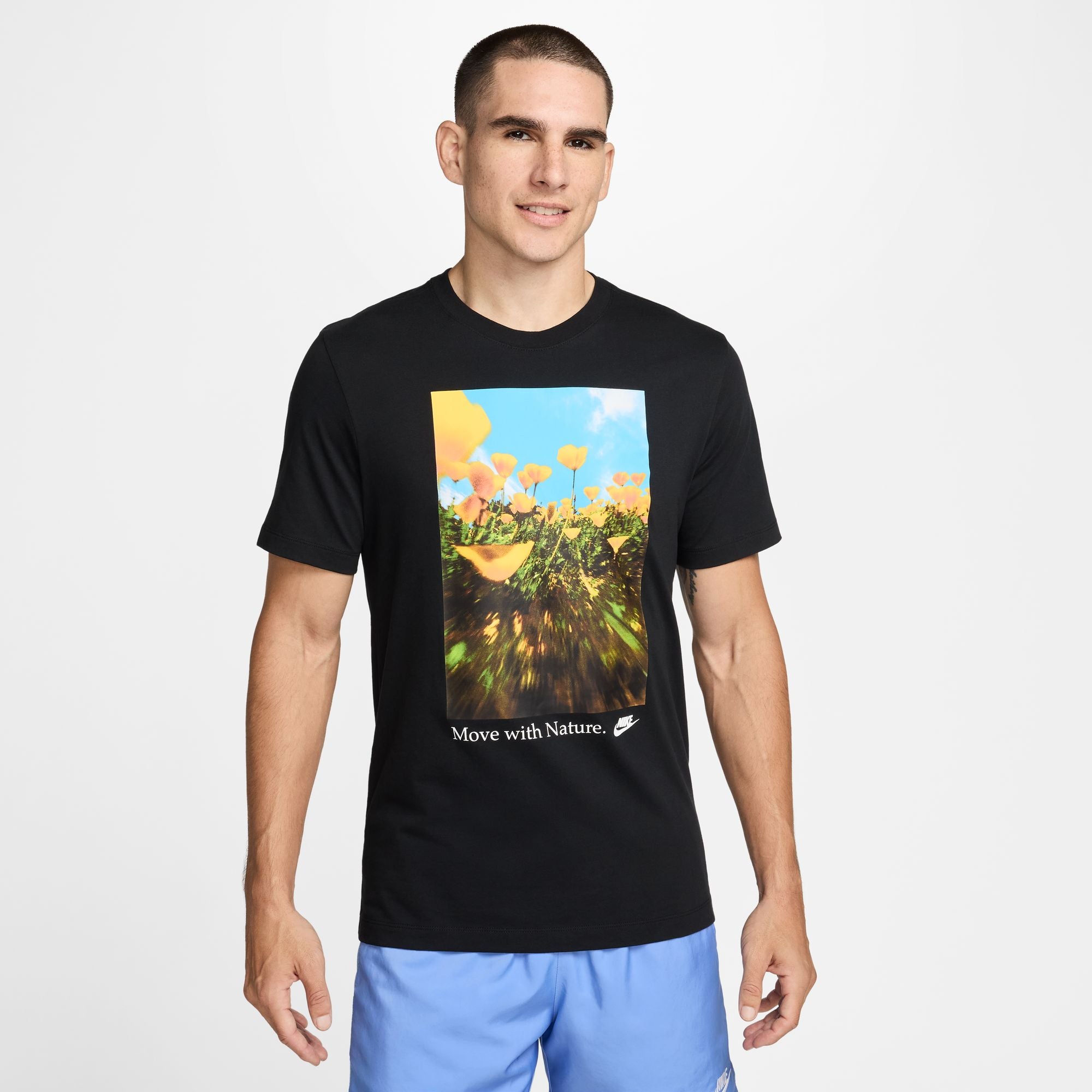 MENS NIKE OC PHOTO T-SHIRT (BLACK)