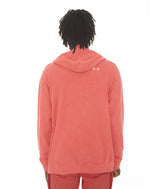 MEN'S FRENCH TERRY PULLOVER HOODIE (CORAL)