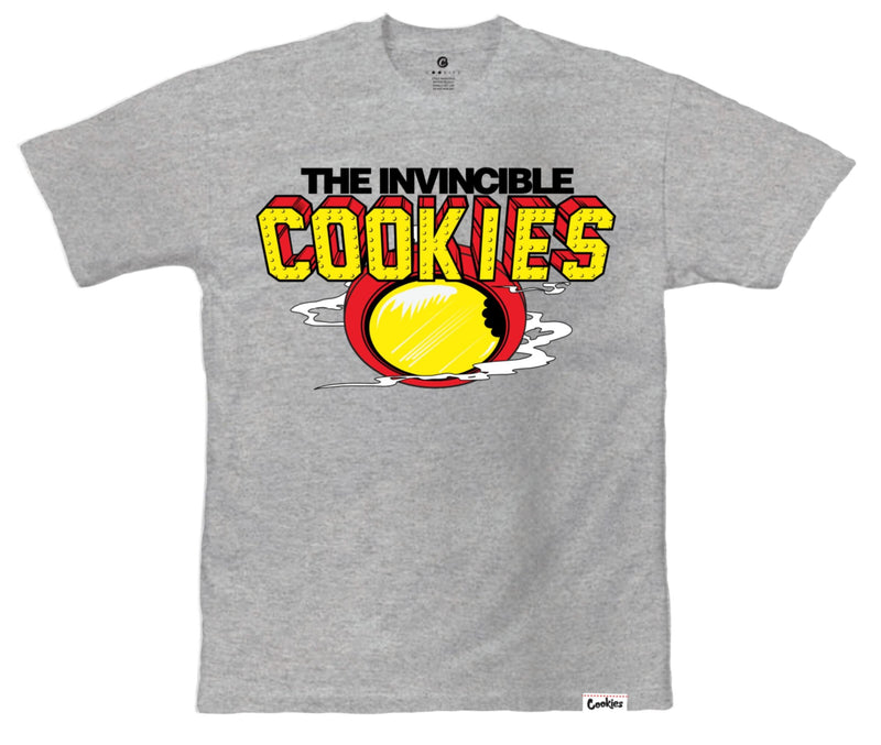 INVINCIBLE T-SHIRT (HEATHER GREY)