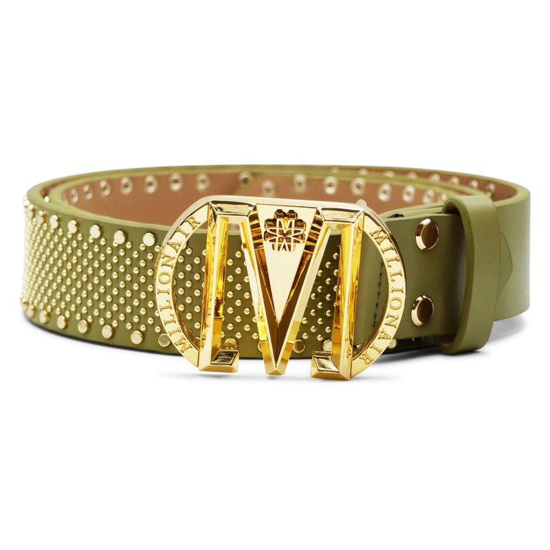 MEN'S MILLIONAIR BELT (OLIVE)