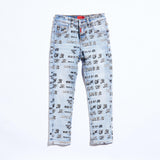 KID'S HAUS OF JR LOGO DENIM (BLUE)