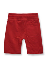 KID'S JORDAN CRAIG PALMA FRENCH TERRY SHORTS (RED)