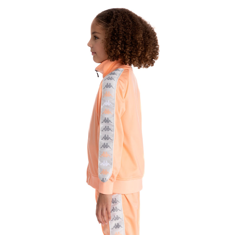 KID'S BANDA DULLO TRACKSUIT (ORANGE/GREY)