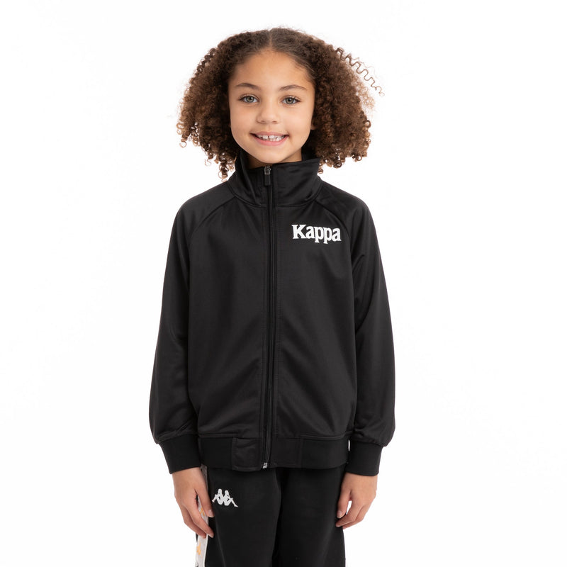 KID'S AUTHENTIC ANGOST TRACKSUIT (BLACK SMOKE/ORANGE)