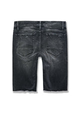 MEN'S JORDAN CRAIG ABYSS DENIM SHORTS (BLACK SHADOW)
