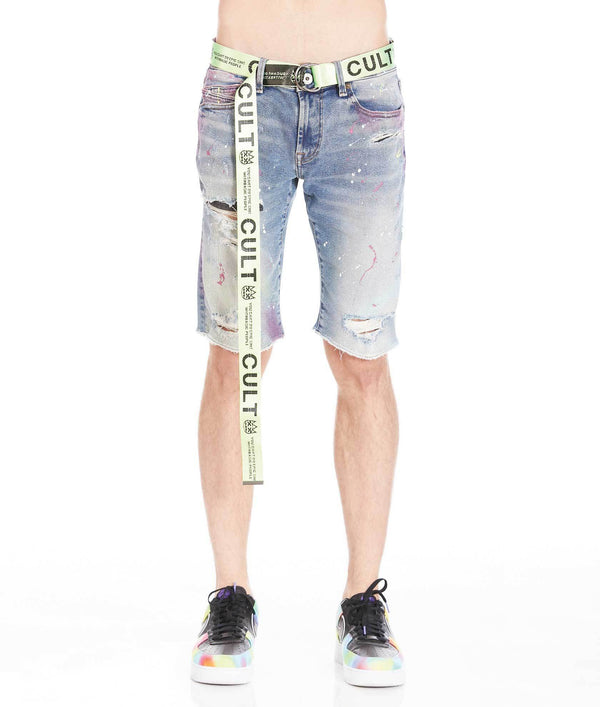 BELTED ROCKER SHORT (SKITTLE)