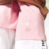 MEN'S LACOSTE X MINECRAFT PRINT ORGANIC COTTON T-SHIRT (PINK)