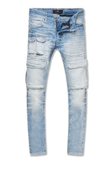 MEN'S JORDAN CRAIG HAMILTON CARGO DENIM (LIGHTNING BLUE)