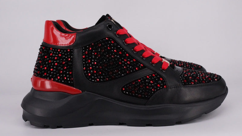 SIMPLE DRIP (BLACK/RED)