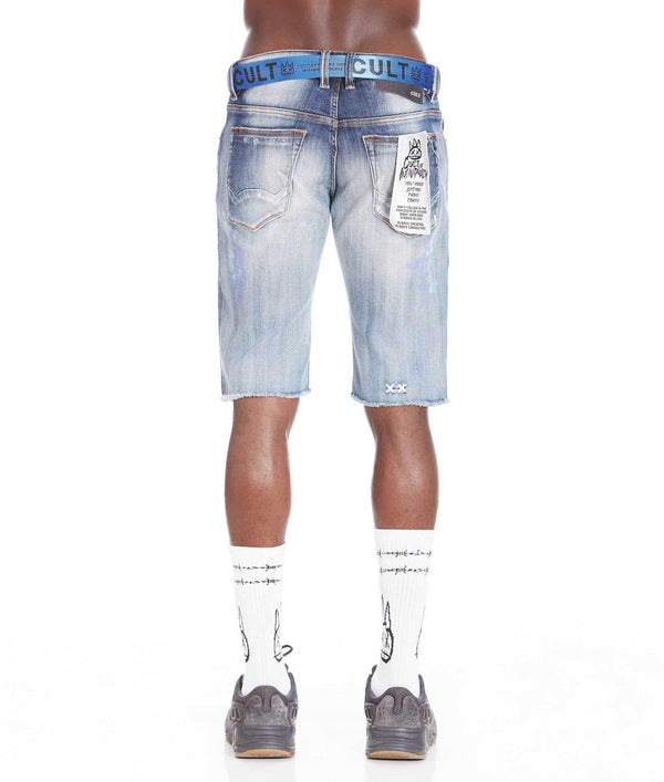MEN'S BELTED ROCKER SHORT (DIVINCI)