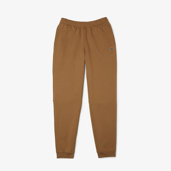MEN'S LACOSTE TAPERED FIT FLEECE TRACKPANT (BROWN)