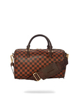 SHARKS IN PARIS GOLD RIVET MINI DUFFLE
