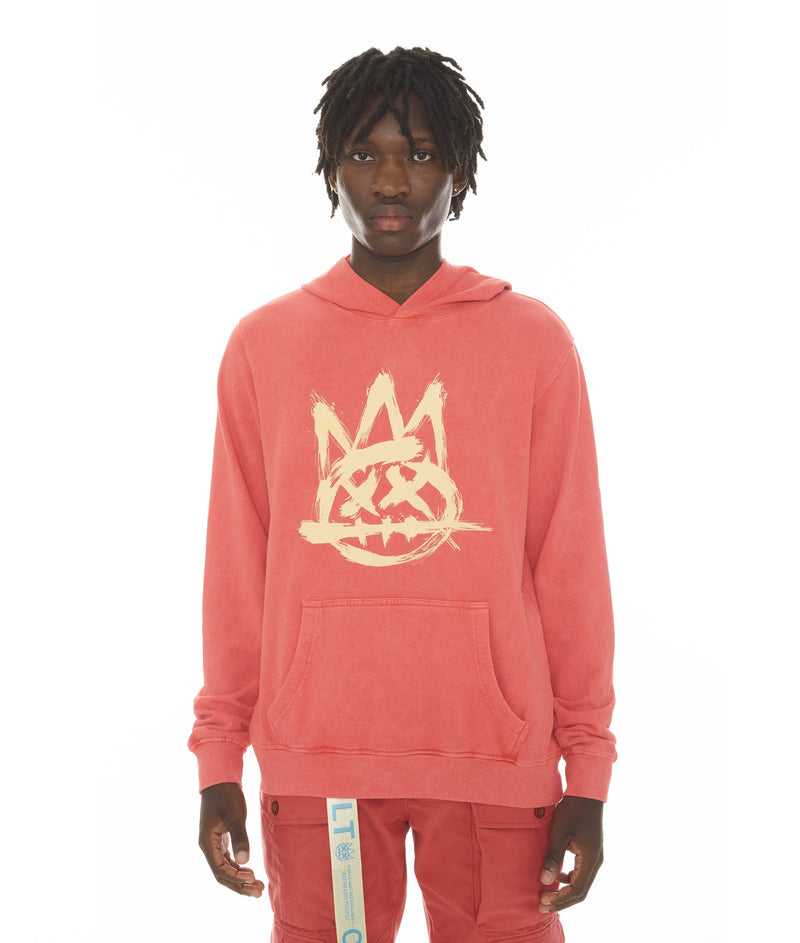 MEN'S FRENCH TERRY PULLOVER HOODIE (CORAL)