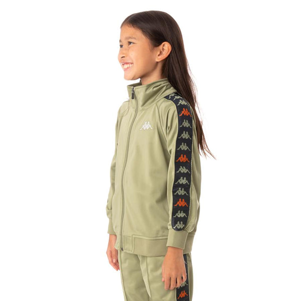 KIDS BANDA DULLO TRACKSUIT (GREEN SALVIA/BLACK SMOKE)