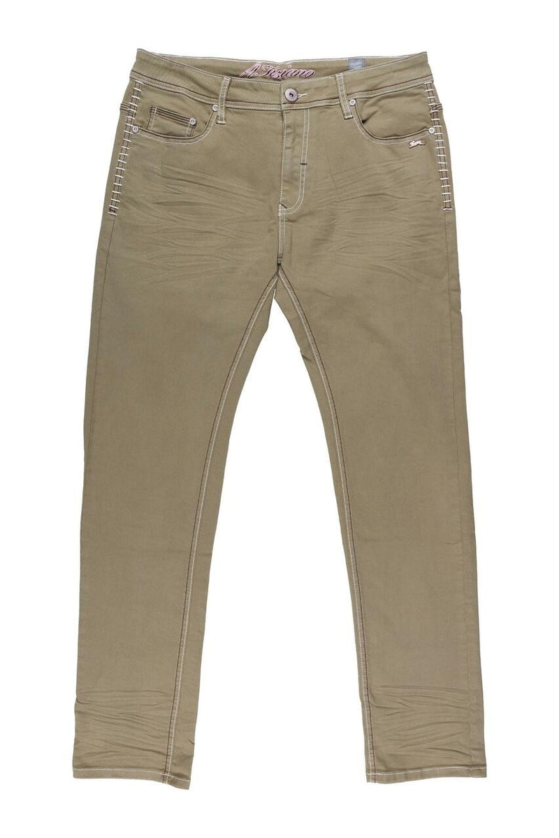 RICHARD | SOLID TWILL JEAN (PALM)